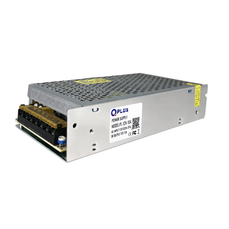 منبع تغذیه سوئیچینگ PL مدل PL-10A Switching Power Supply | ترانس 12 ولت 10 آمپر 120 وات